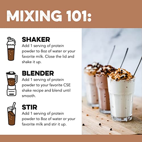 Clean Simple Eats Chocolate Brownie Batter Whey Protein Powder, Natural Sweetened Clean Simple Eats