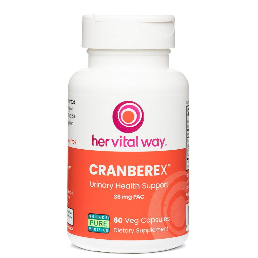her vital way Cranberex - Cranberry Pills for Women and Men - Cranberry Supplement