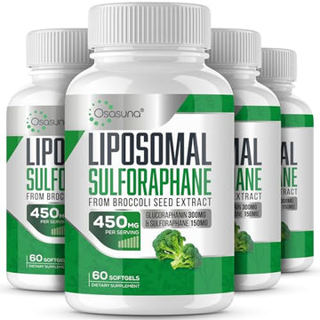 Osasuna Liposomal Sulforaphane 450MG, Maximum Absorption, 240 Softge