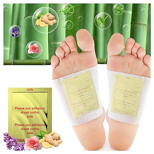 Foot Pads maguja 100Pcs Deep Cleansing Foot Pads for Stress Relief | Better Sleep | Foot Care