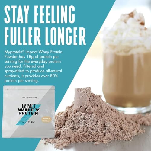 MyProtein Impact Whey Protein , Mocha Pouch, Size: 2.2lbs Myprotein