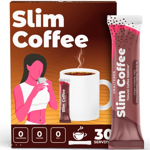 UNALTERED Slim Coffee - Coffee Additive (Not a Replacement) - Keto Diet Friendly - Features Forskolin