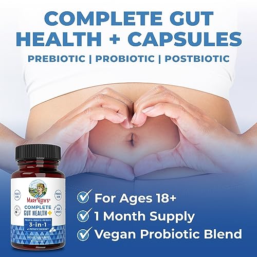 MaryRuth's 3-in-1 Probiotics for Complete Gut Health | Gut Health Supplement for Women MaryRuth Organics