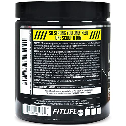 LIPORUSH NDS Nutrition XTP Thermogenic Fat Burner with L-Carnitine - Energy LIPORUSH