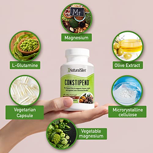 NaturalSlim Constipend - Laxative for Constipation Relief, and Colon Cleanse Supplement NaturalSlim