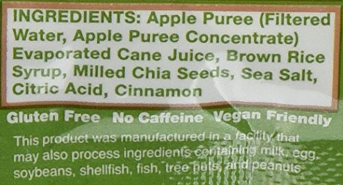 Huma Chia Energy Gel, Apples & Cinnamon, 12 Gels - Premier Sports Nutriti