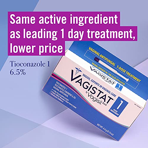 Vagistat 1 Day Single-Dose Yeast Infection Treatment for Women, Antifungal Ointment Helps Relieve Vagisil