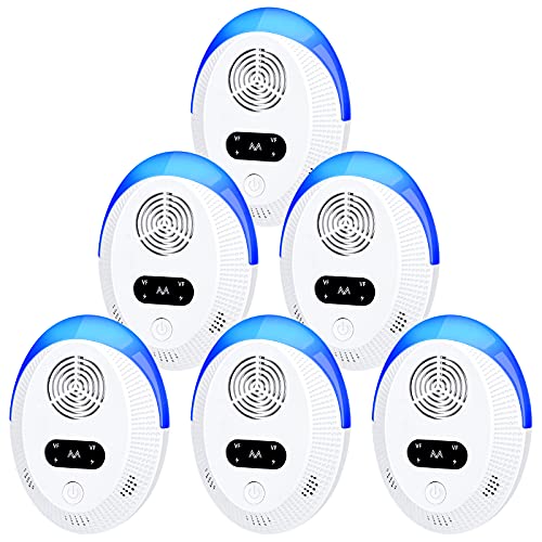 Ultrasonic Pest Repeller 6 Packs, Indoor Pest Control, Ultrasonic Pest Repell Bectine