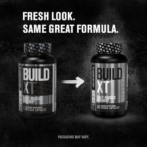 Jacked Factory Build-XT Daily Muscle Builder & Performance Enhancer - Muscle Building Jacked Factory