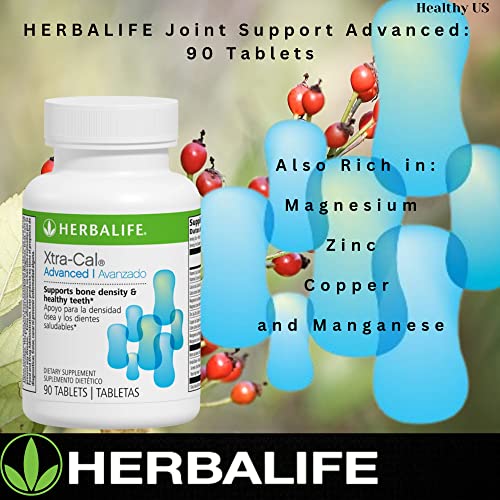 Herbalife Xtra-Cal Advanced: Tablets with Vitamin D and Minerals, Rich in Calcium Herbalife