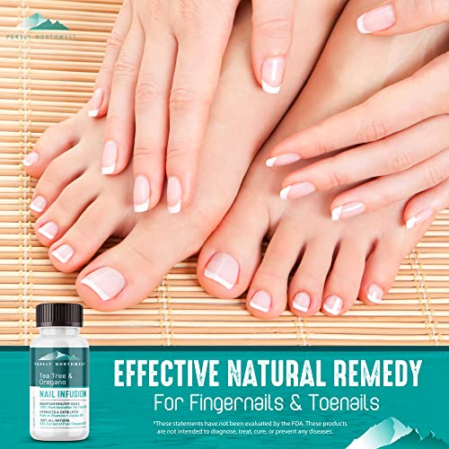 Extra Strength-100% All Natural Fungus Nail Solution for Toenail & Fingernails: Renew Thick Purely Northwest