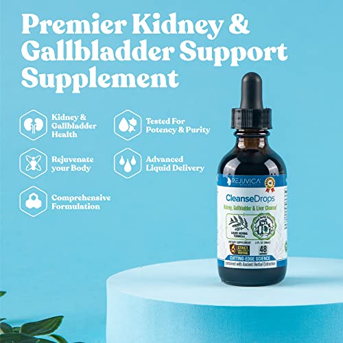 Cleanse Drops - Advanced Kidney & Gallbladder Cleanse Support
