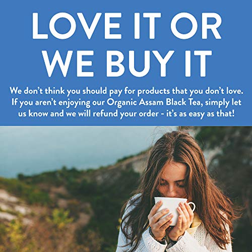 FGO Organic Assam Tea, Eco-Conscious Tea Bags, 100 Count, Packaging May Vary FGO