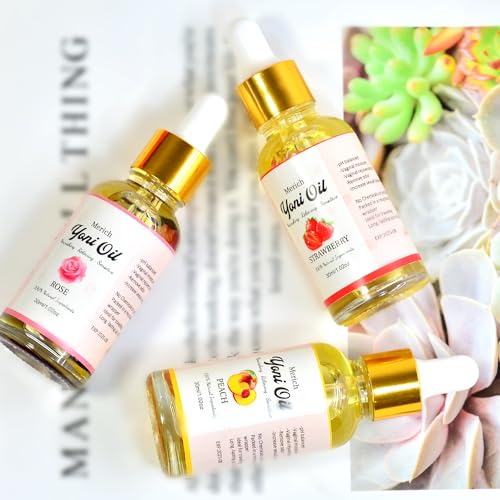 MERICH Natural Yoni Oil | Feminine Yoni Detox Oil | Naturally Scented Vaginal Oil | Restores pH Balance ANGELYCIA