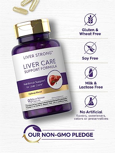 Carlyle Liver Support Supplement | 90 Capsules | Powerful Complex | Liver Care Formula Carlyle