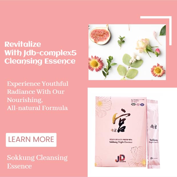 SOKKUNG - Premium Feminine Cleaning Essence with natural JDB-Complex5 herb based extracts 10ea/box JD COSMETIC