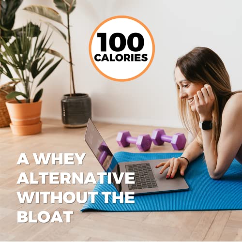 Growing Naturals | Vanilla Raw Pea Powder 15g Plant Protein | 2.8G BCAA, Low-Carb Growing Naturals