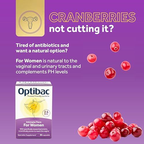 Optibac Probiotics for Women - Vegan Probiotic Supplement, Scientifically Formulated OptiBac