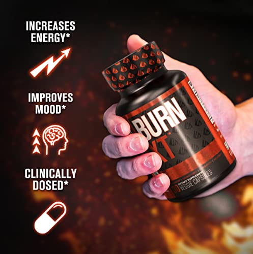 Jacked Factory Burn-XT for Men & Women - Improve Focus & Increase Energy - Premium Jacked Factory