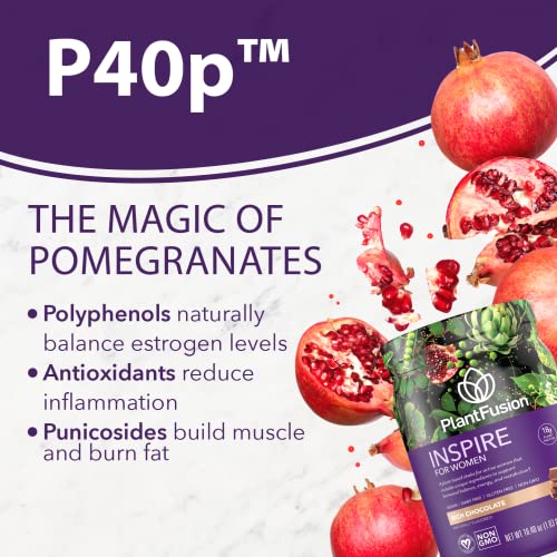 PlantFusion Inspire Plant Protein Powder for Women - Low Carb Protein Powder for Lean PlantFusion