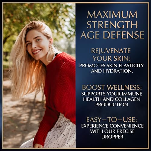 Liquid Collagen Peptides with Biotin and Lysine - Max Hair Skin and Nails Liquid Collagen Granions