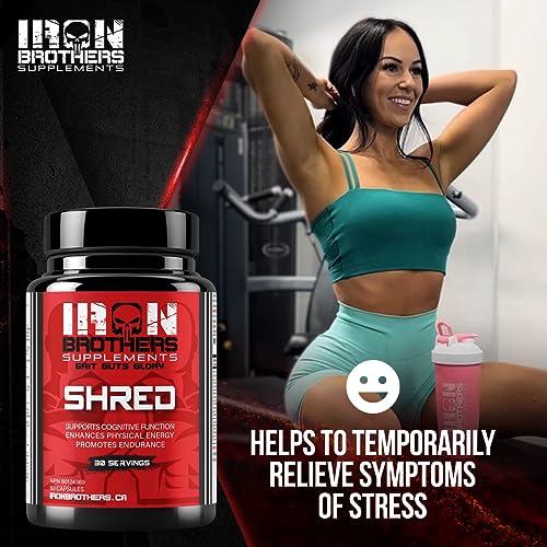 Shred for Men & Women | Strong Appetite Suppressant for Weight Loss Management Iron Brothers Supplements
