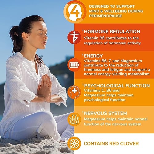 Health & Her Perimenopause Mind, Cognitive Function Support, Pre-Menopause Health and Her