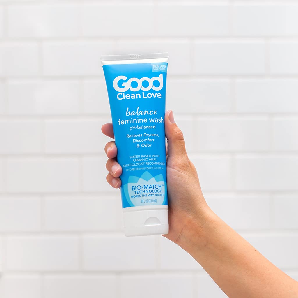 Good Clean Love Balance Moisturizing Wash, pH-Balanced Vaginal Soap for Women Good Clean Love