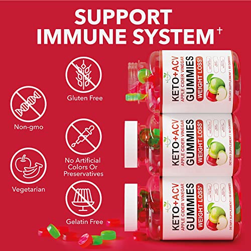 Keto ACV Gummies Advanced Weight Loss - ACV Keto Gummies for Weight Loss Nutribolidos