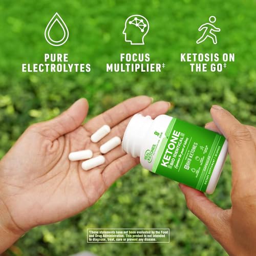 Real Ketones BHB Exogenous Ketones Keto Pills Keto Electrolytes Pills for Enhanced Real Ketones