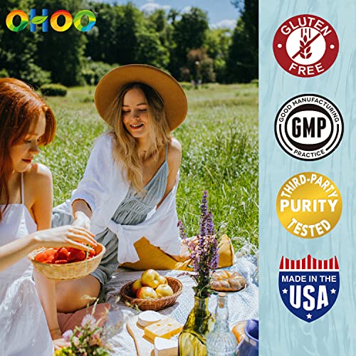 OHOO Keto Burn Weight Loss Supplement 650 Mg - Natural Keto 5 Increases Ability to Burn Fat OHOO