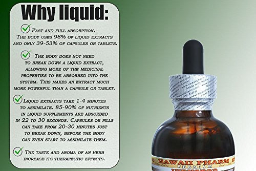 HawaiiPharm Zi Su Ye Alcohol-Free Liquid Extract, Zi Su Ye (Perilla Frutescens) Dried Leaf HawaiiPharm