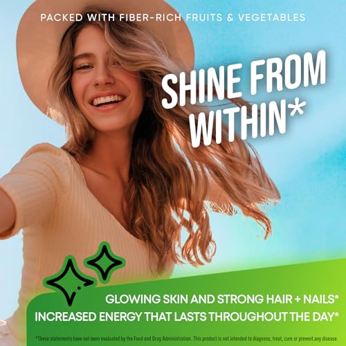 Fruits and Veggies Supplement - High Fiber Supplement for Immunity, Gut & Energy JOYLI Nutrition