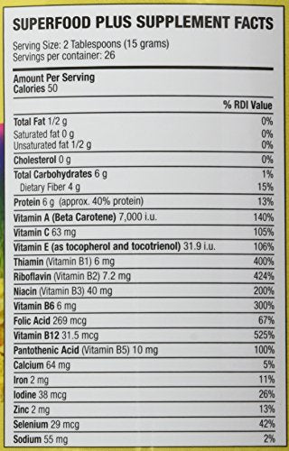 Dr. Schulze’s | SuperFood Plus | Vitamin & Mineral Herbal Concentrate | Dietary Supplement Dr. Schulze's
