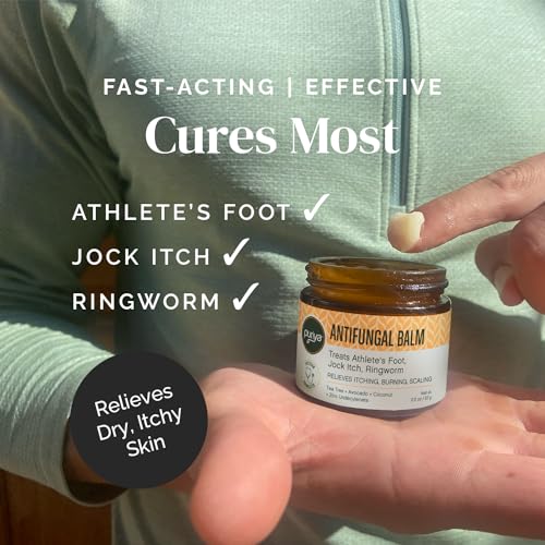 Puriya Tea Tree Oil Antifungal Cream, Plant-Powered Athletes Foot Cream Treatment Puriya