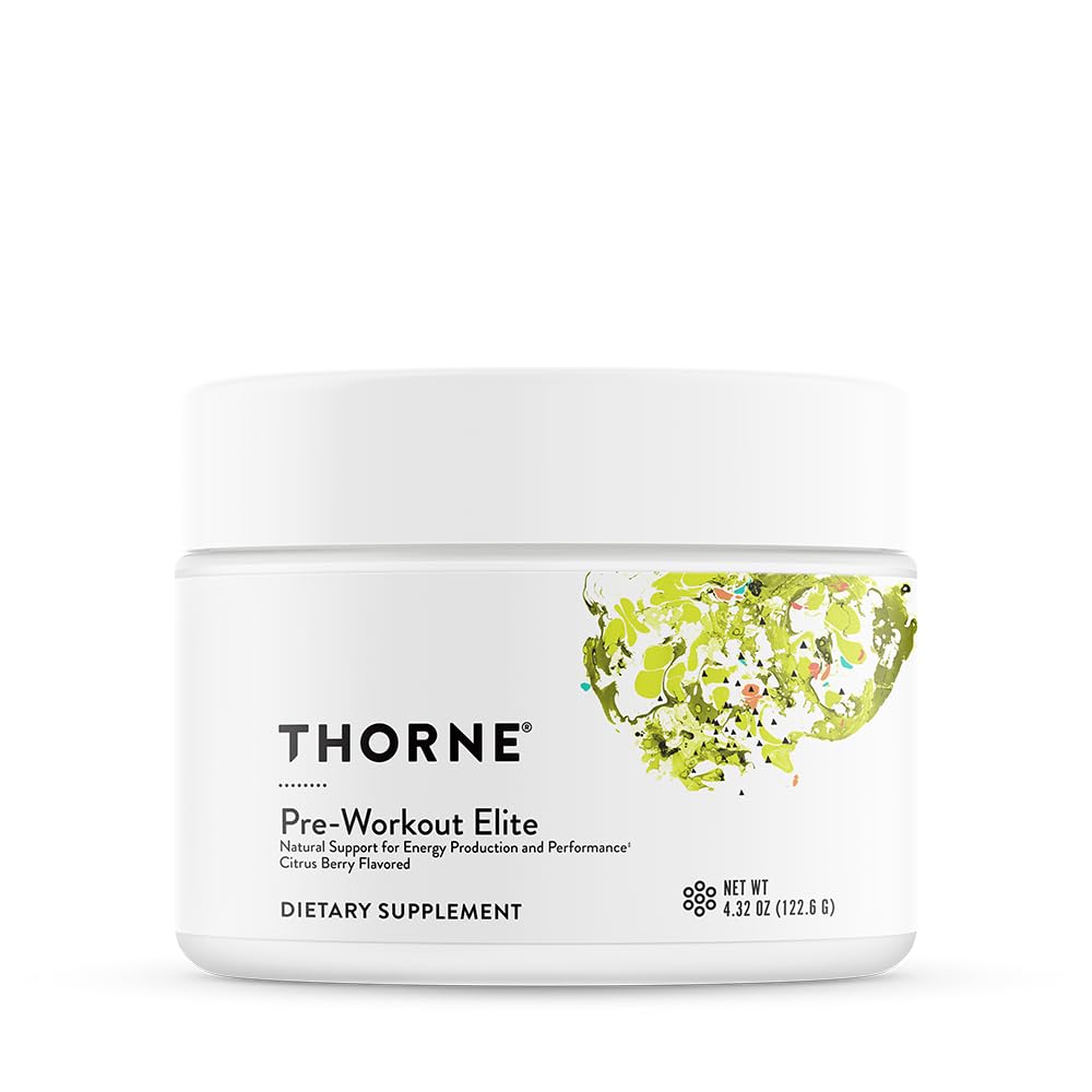 THORNE Pre-Workout Elite - Natural Support for Energy Production and Performance 
