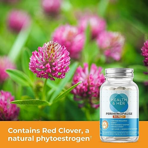 Health & Her Perimenopause Mind, Cognitive Function Support, Pre-Menopause Health and Her