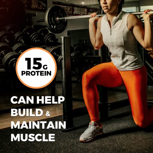 Growing Naturals | Vanilla Raw Pea Powder 15g Plant Protein | 2.8G BCAA, Low-Carb Growing Naturals