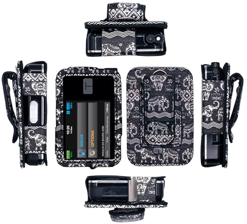 Fitted Designer Leather Case with Screen Protector for Tandem Insulin Pump Tandem t:Slim X2