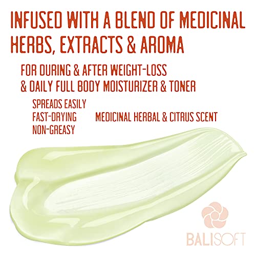 BALISOFT Organic Skin Tightening & Firming Gel. Full Body Slimming, Toning, Anti-Aging BALISOFT