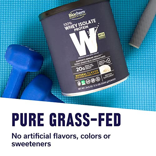 Biochem, Whey Protein Powder, 20g of Protein to Support Muscles and Intense Workouts Biochem