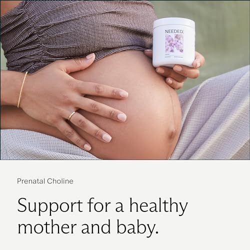 Needed. Prenatal Choline - Optimal Prenatal Choline Add On, 250Mg Talc-Free Filler, Heavy Metals