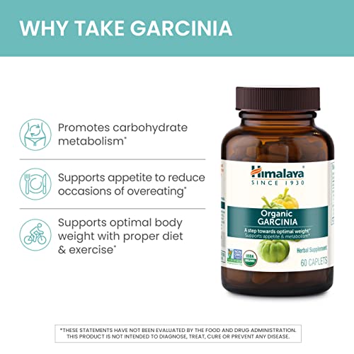 Himalaya Organic Garcinia Cambogia for Weight Loss, Promotes Healthy Body Weight Himalaya