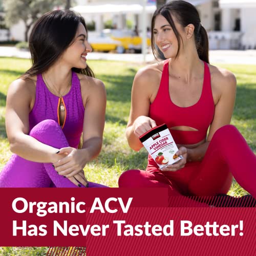 Force Factor Organic Apple Cider Vinegar Soft Chews for Digestion and Metabolism Support Force Factor