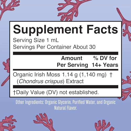 MaryRuth's Irish Sea Moss Liquid Drops | Sugar Free | SeaMoss for Gut Health and Immune MaryRuth Organics