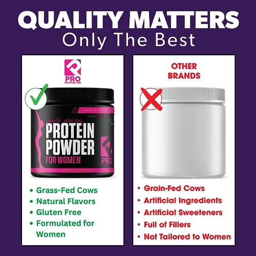 PRO NUTRITION LABS Whey Protein Vanilla Powder for Women - Supports Lean Muscle PRO NUTRITION LABS