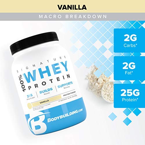 Bodybuilding Signature 100% Whey Protein Powder | 25g of Protein per Serving Bodybuilding.com