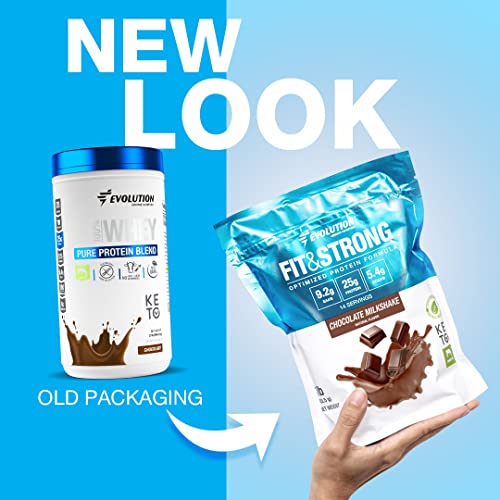 Evolution Advance Nutrition Fit & Strong - Pure Whey Protein Powder with BCAA, 100% Grass-Fed Evolution Advance Sport Nutrition